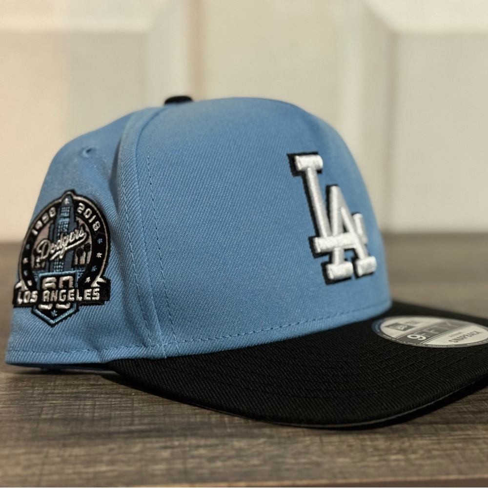 New Era Los Angeles Dodgers 9FIFTY Embroidered SnapBack / LA 60 Year Anniversary
